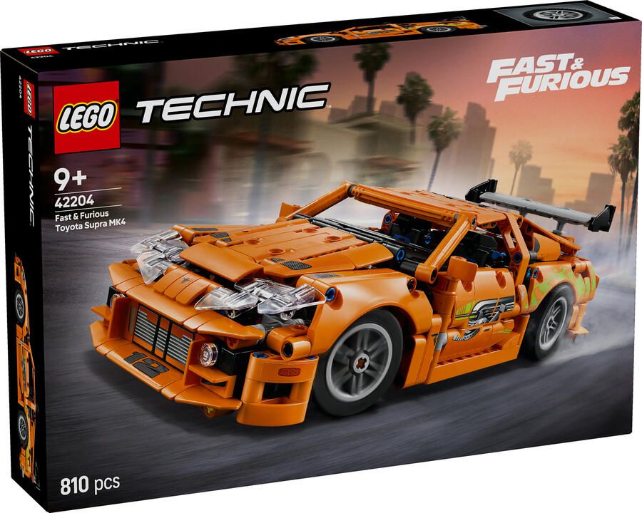 LEGO Technic Fast and Furious Toyota Supra MK4 set 42204