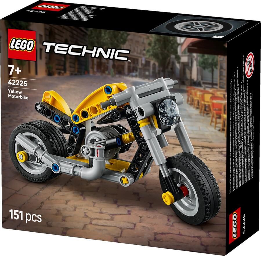 LEGO Technic Gele Motor Speelgoed voor Kinderen 42225