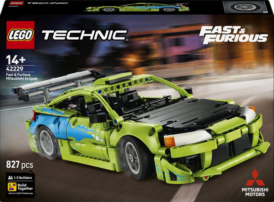 LEGO Technic 42229 Fast and Furious Mitsubishi Eclipse auto