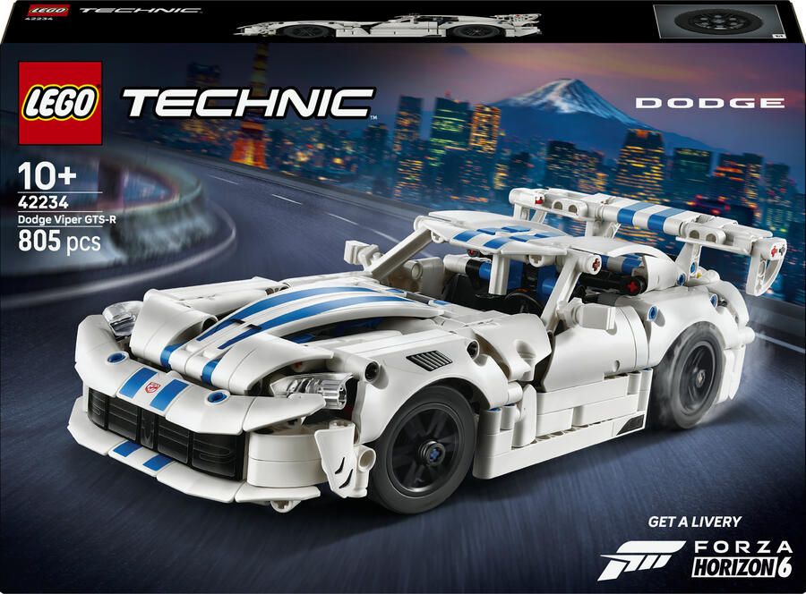 LEGO Technic Dodge Viper GTS-R Sportauto Speelgoed 42234