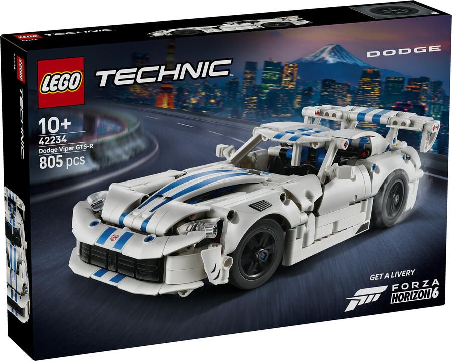 LEGO Technic Dodge Viper GTS-R Sportauto Speelgoed 42234