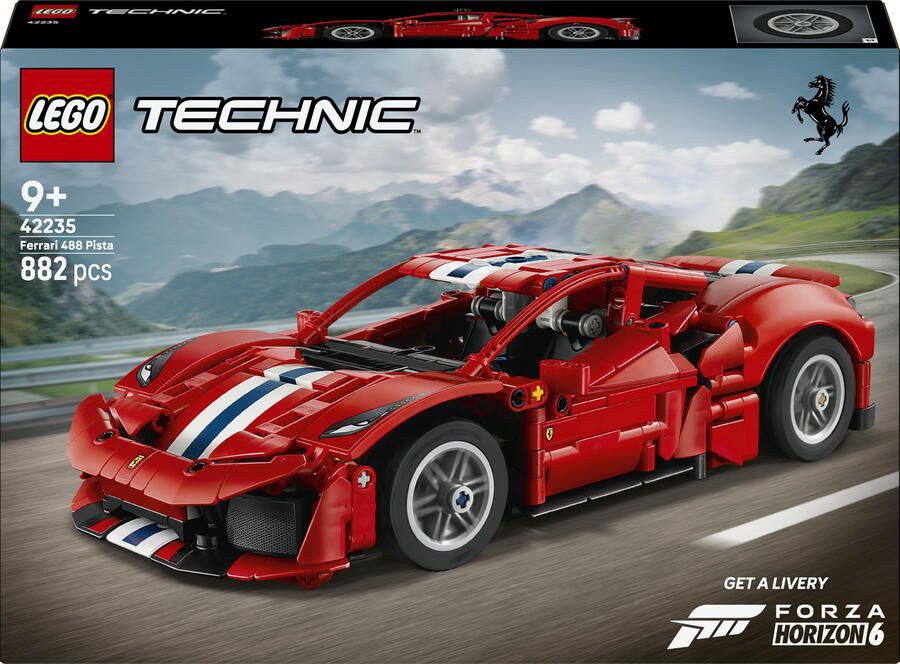 LEGO Technic Ferrari 488 PISTA Auto Speelgoed 42235