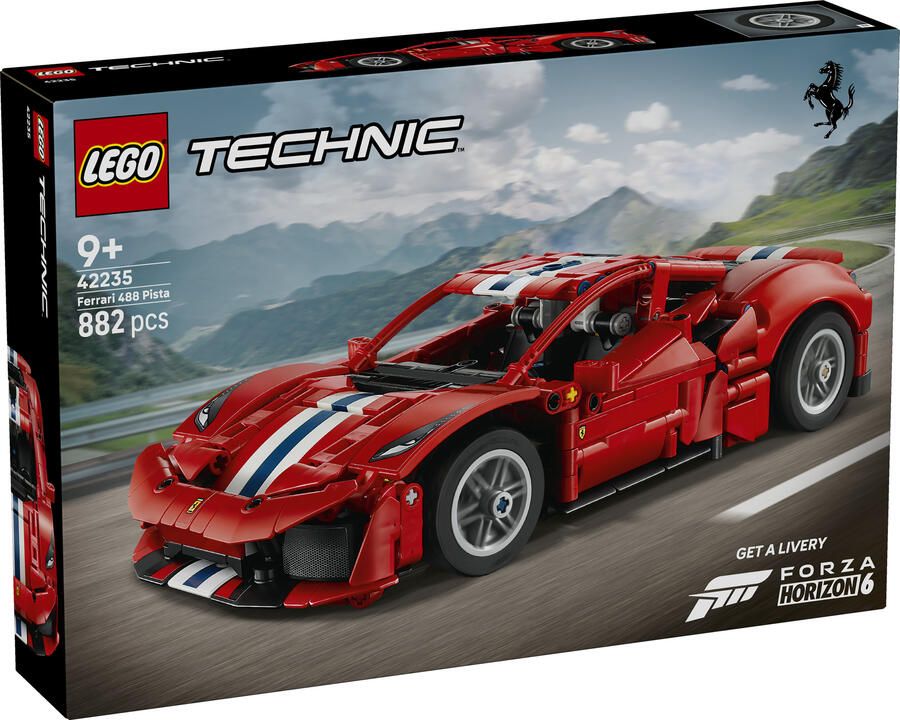 LEGO Technic Ferrari 488 PISTA Auto Speelgoed 42235