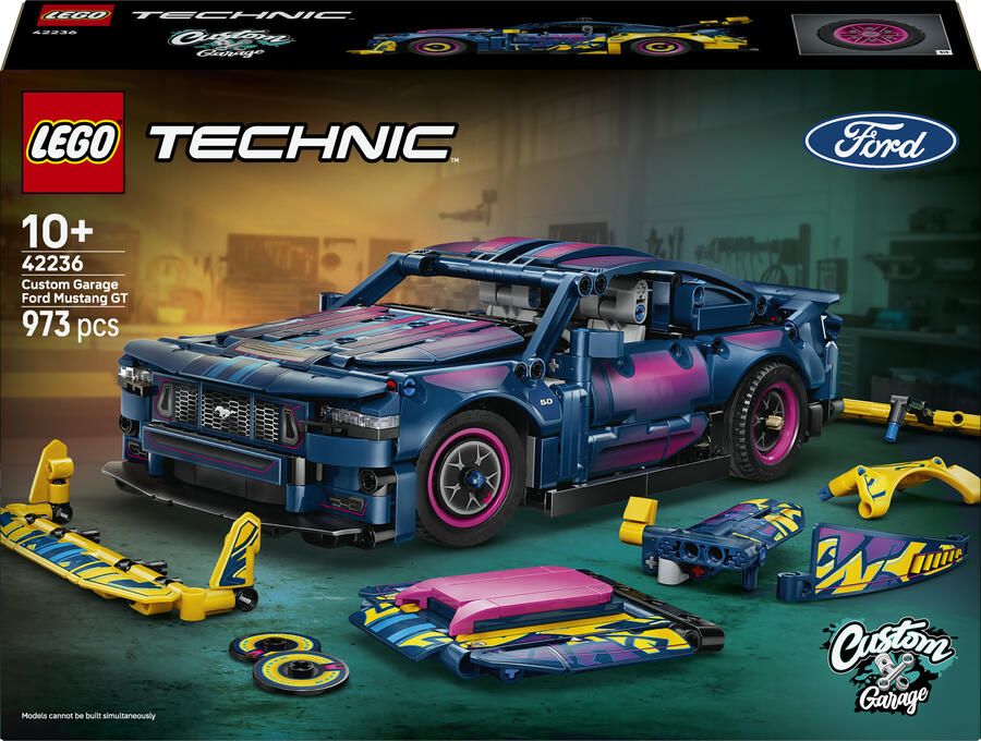 LEGO Technic Aanpasbare Ford Mustang GT Auto Speelgoed 42236