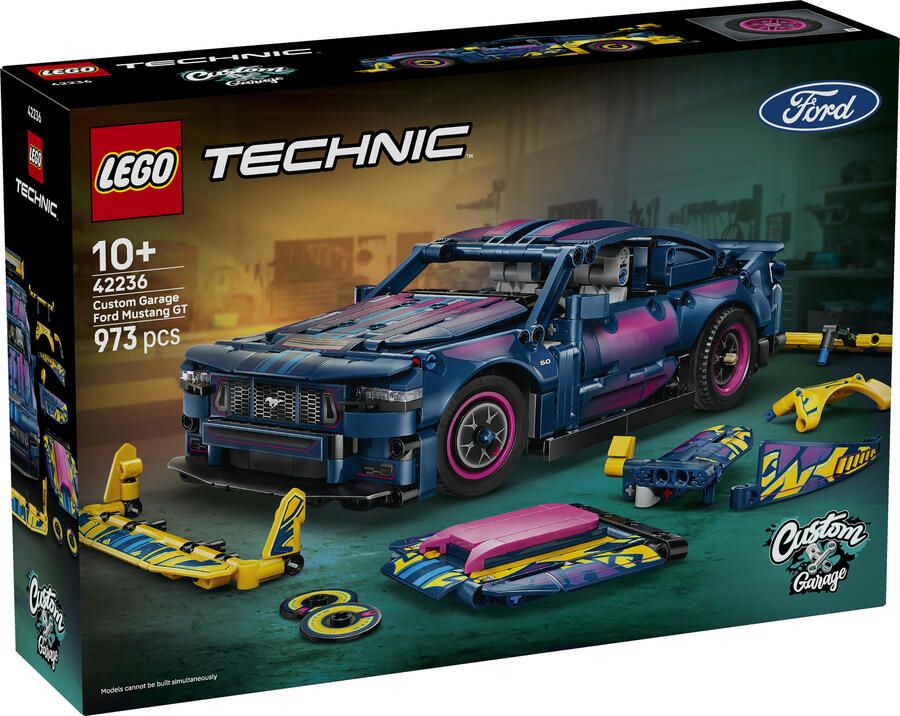 LEGO Technic Aanpasbare Ford Mustang GT Auto Speelgoed 42236