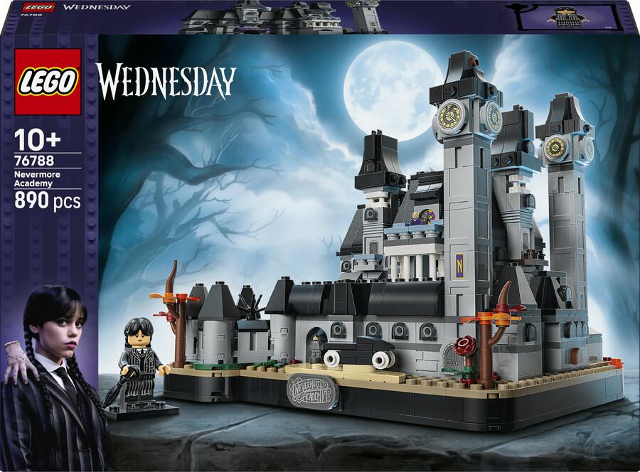 LEGO Wednesday Nimmermeer Academie Mysterieus Speelgoed voor Kinderen 76788 - Foto 2