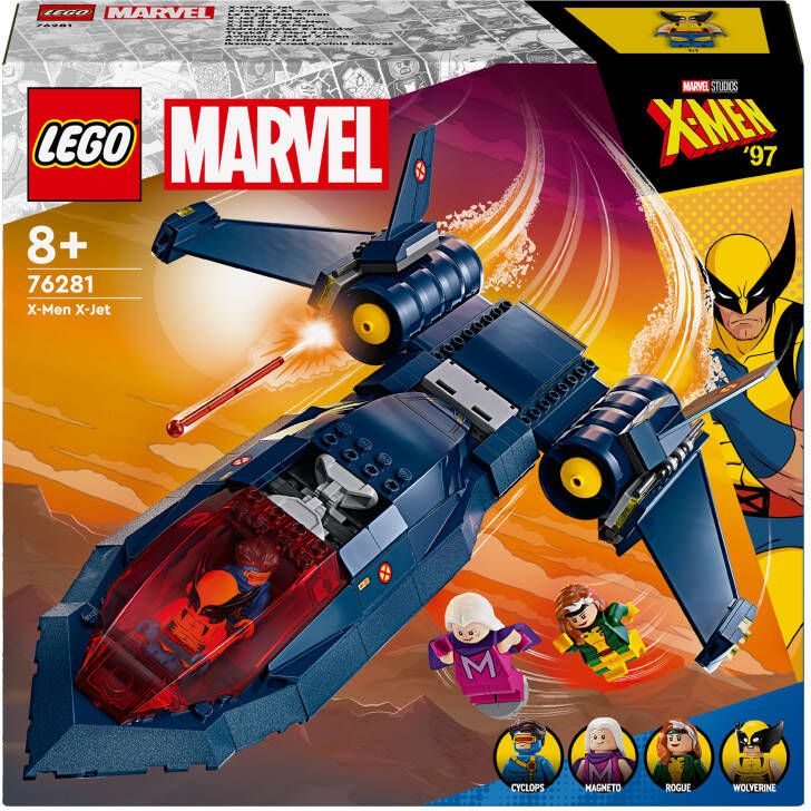 LEGO Marvel Super Heroes 76281 X-Men X-Jet Bouwbaar