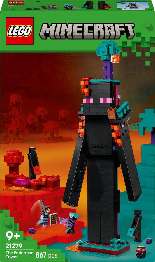 LEGO Minecraft De Enderman Toren Gamingspeelgoed 21279