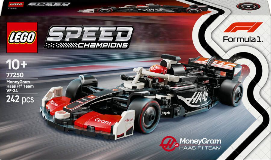 LEGO Speed Champions MoneyGram Haas F1 Team VF-24 racewagen 77250