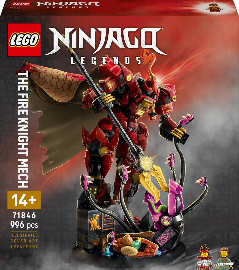 LEGO Ninjago De Vuurriddermecha Bouwset 71846
