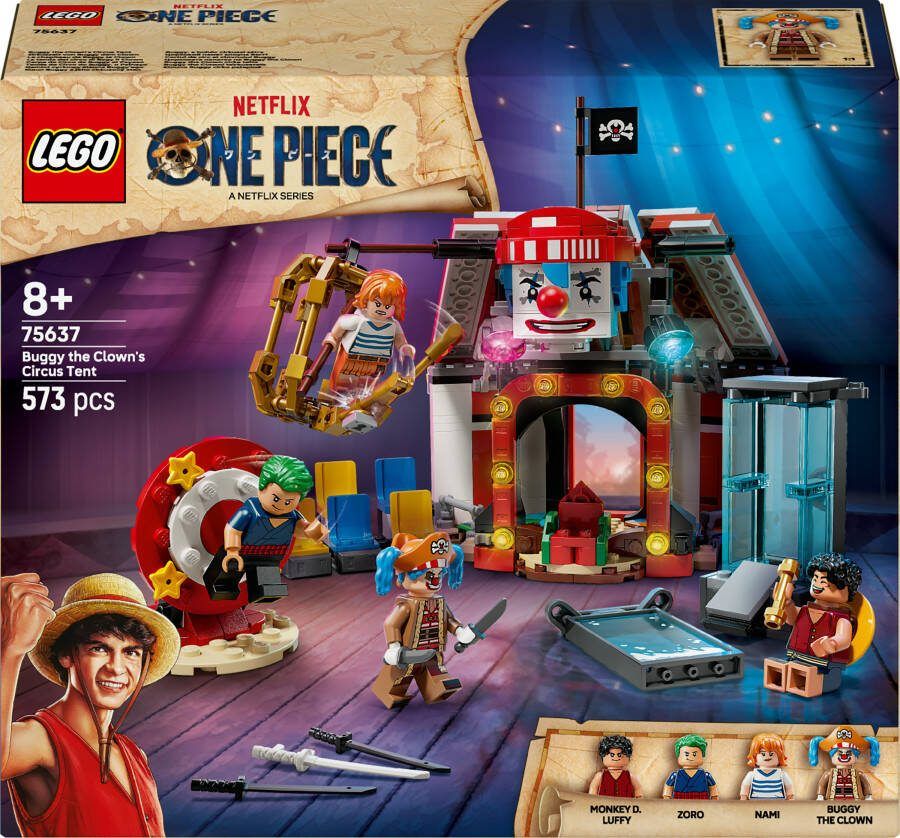 LEGO One Piece 75637 Circustent van Buggy de Clown