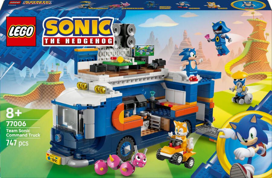 LEGO Sonic the Hedgehog Team Sonic commandotruck 77006 - Foto 2