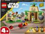 LEGO Star Wars Tenoo Jedi tempel Set met Yoda Figuur 75358 - Thumbnail 2