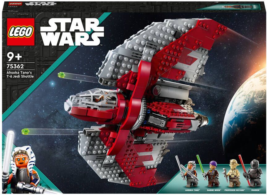 LEGO Star Wars 75362 ï¿Ahsoka Tano&apos;s T-6 Jedi shuttle