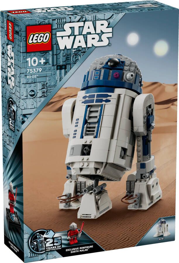 LEGO Star Wars R2-D2 Bouwbaar Robot Speelgoed voor Kinderen met Darth Malak Figuur 75379