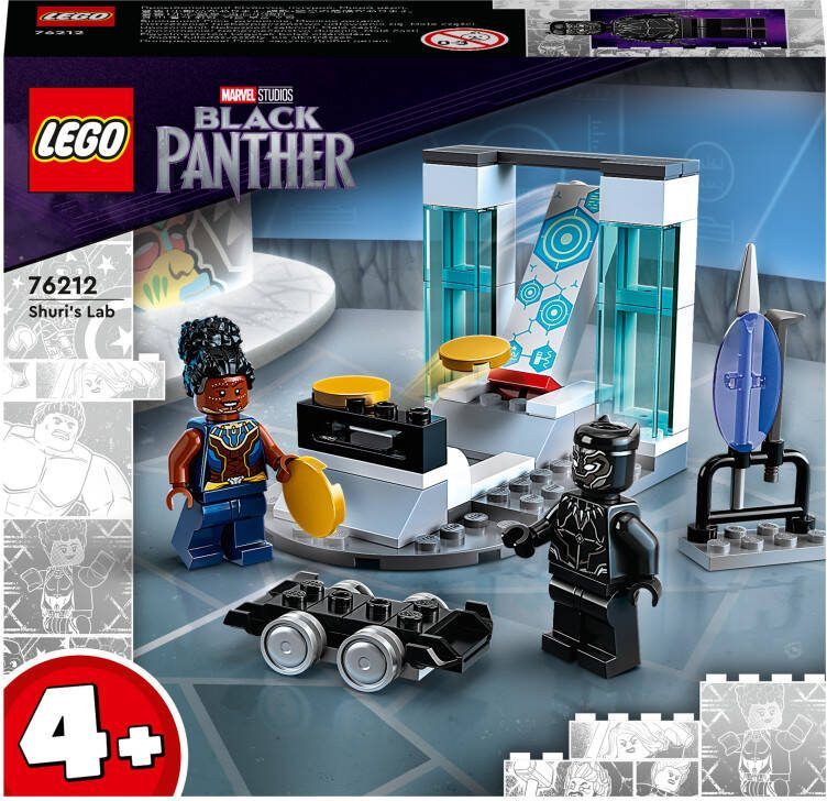 LEGO Super Heroes 76212 Black Panther Marvel Shuriâs lab