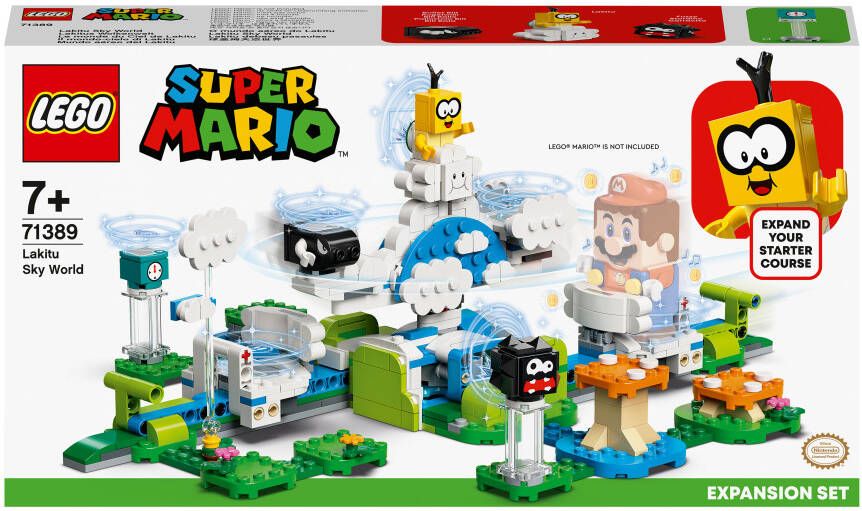 LEGO Super Mario 71389 Lakitu&apos;s wolkenwereld