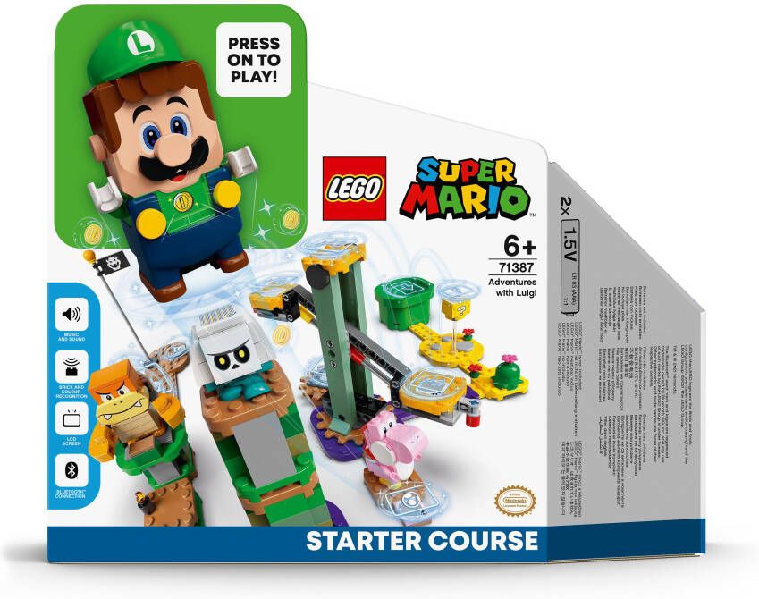 LEGO Super Mario 71387 avonturen met Luigi startset