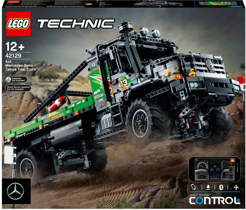 LEGO Technic 42129 Mercedes-Benz zetros trial truck
