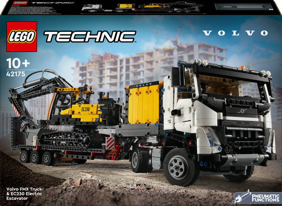 LEGO Technic Volvo FMX truck & EC230 elektrische graafmachine Speelgoed voor Kinderen 42175