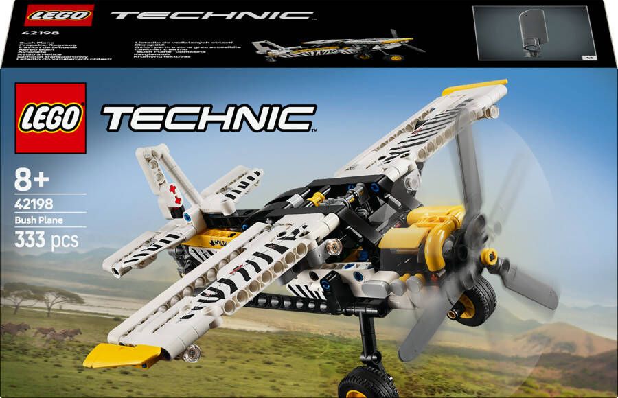 LEGO Technic Junglevliegtuig cadeauset voor kinderen 42198