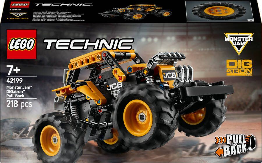 LEGO Technic Monster Jam™ DIGatron™ pull-back speelgoedtruck 42199 - Foto 2