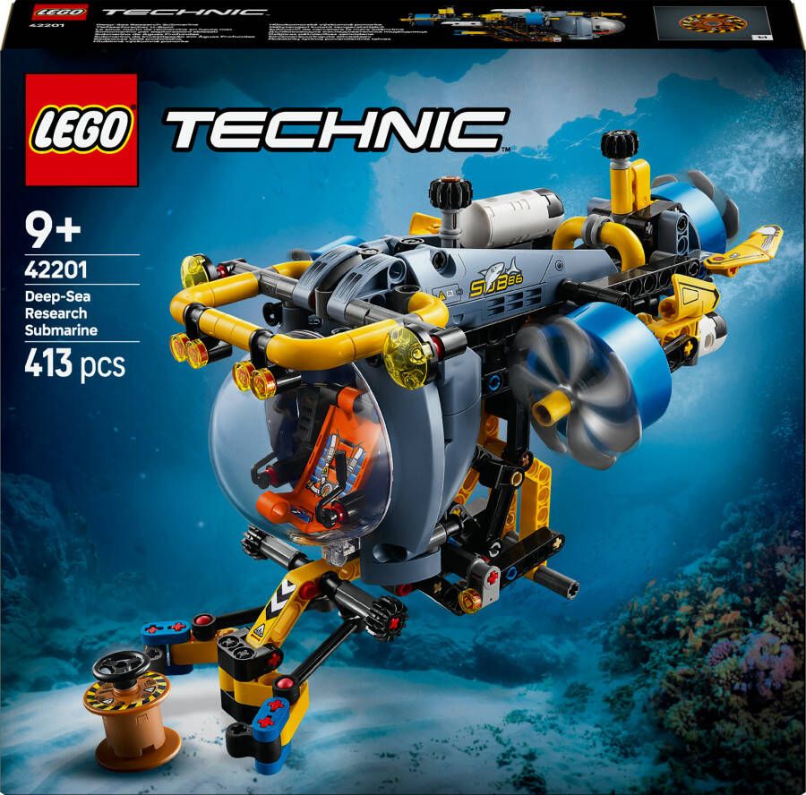 Lego Technic onderzeeër voor diepzeeonderzoek 42201 - Foto 2