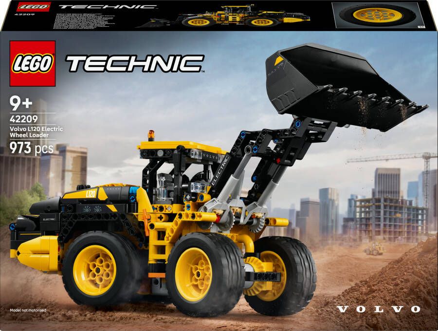 LEGO Technic Volvo L120 Electric Wiellader Speelgoed 42209 - Foto 2