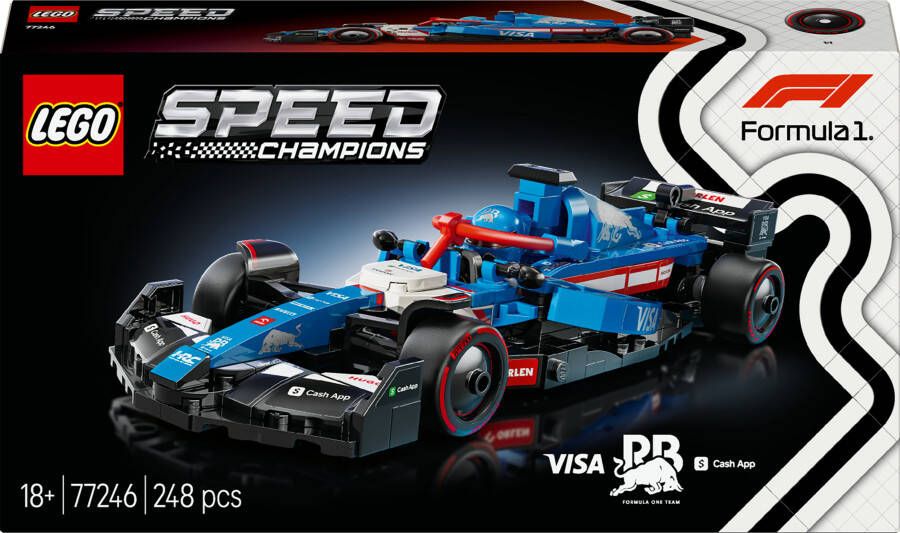 LEGO Speed Champions Visa Cash App RB VCARB 01 F1 racewagen 77246