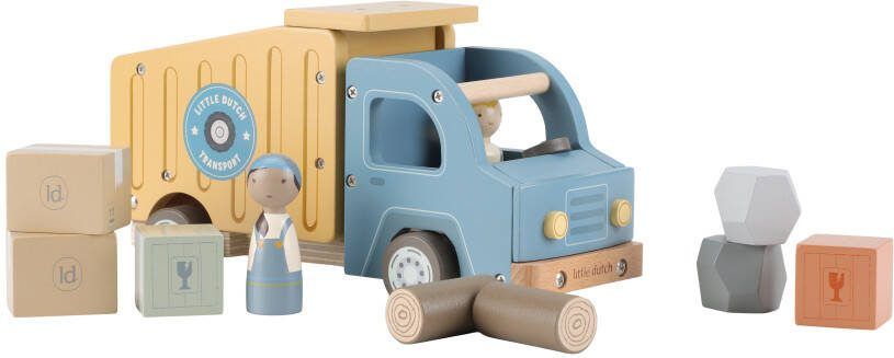Little Dutch Vuilniswagen met pegdolls