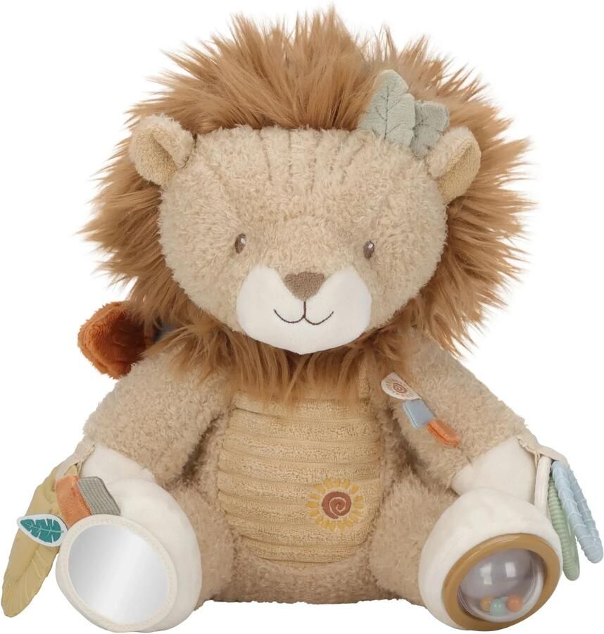 Little Dutch activiteitenknuffel Leeuw geel safari friends