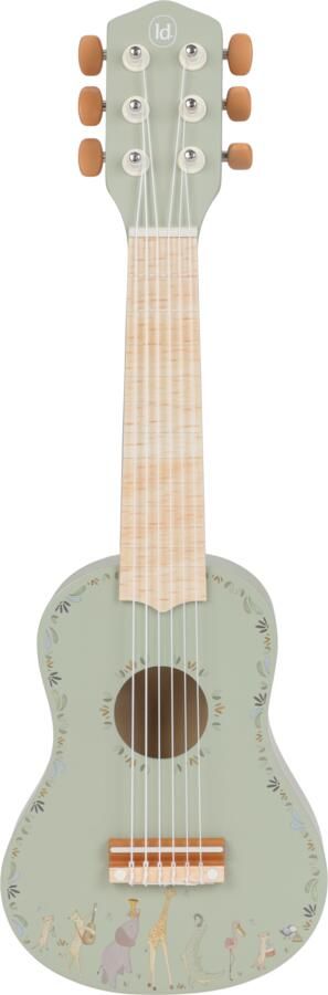 Little Dutch houten gitaar groen safari friends