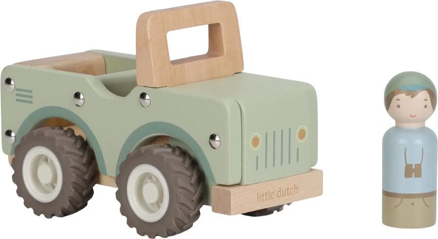 Little Dutch houten safari auto