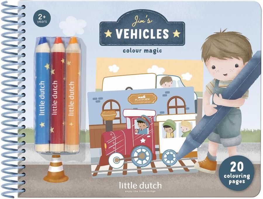 Little Dutch Jim and friends kleurset