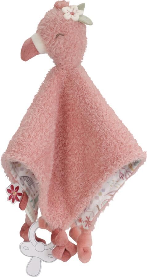 Little Dutch knuffeldoekje flamingo roze safari friends