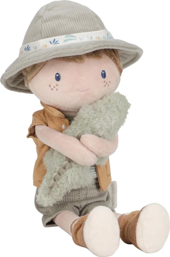 Little Dutch knuffelpop Jim safari friends