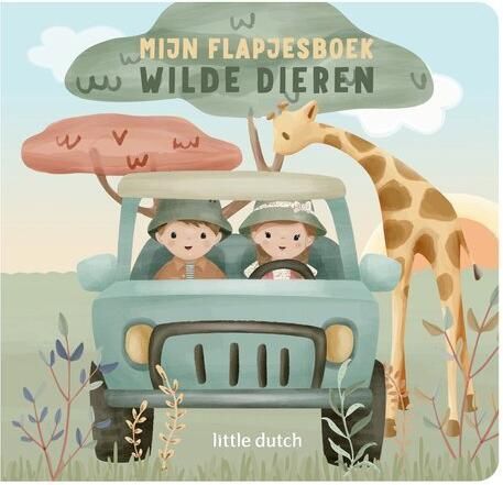 Little Dutch Mijn flapjesboek Wilde dieren