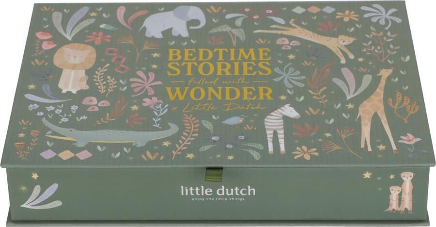 Little Dutch verhalenprojector zaklamp groen safari friends