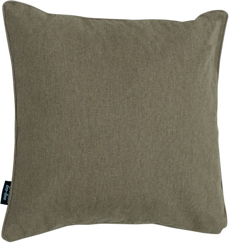 Madison sierkussen taupe eco