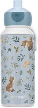 Mepal campus drinkfles pop-up 400 ml Little Dutch forest friends