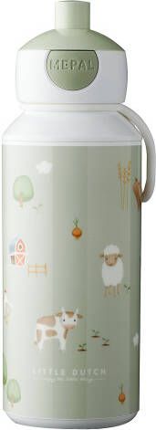 Mepal drinkfles pop-up campus 400 ml little farm