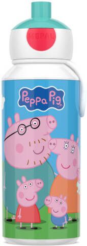 Mepal drinkfles pop-up campus 400 ml Peppa pig