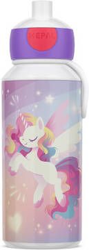 Mepal drinkfles pop-up campus 400 ml unicorn glow