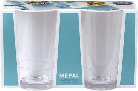 Mepal waterglas (kunststof) (set van 2)