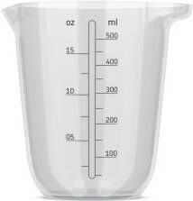 Mepal maatbeker chef it 500 ml helder