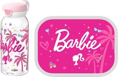Mepal 2-delige lunchset campus Barbie lunchbox + drinkfles met flipdop