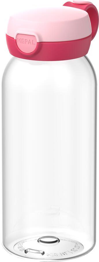Mepal campus drinkfles met flipdop 600 ml cool pink