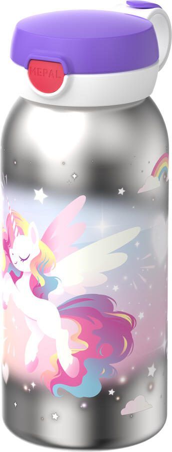 Mepal campus isoleerfles met flipdop 500 ml unicorn glow