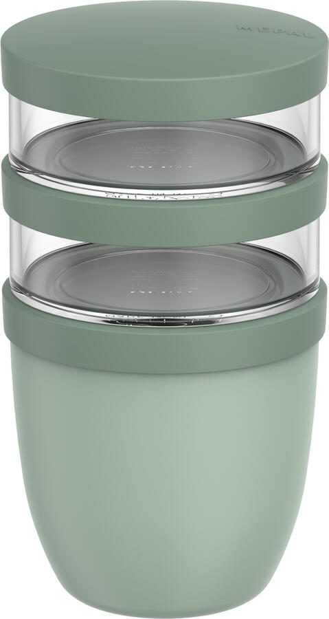 Mepal ellipse lunchpot 3-delig 500 ml + 2x 200 ml nordic sage