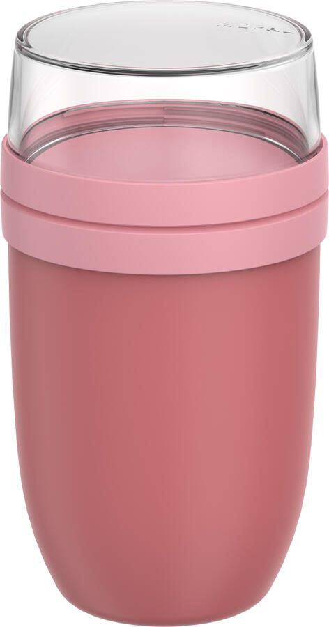 Mepal ellipse lunchpot XL 2-delig 750 ml + 300 ml vivid mauve